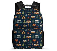 TPISLI Schulrucksack mit Car Muster Klasse 3 für Mädchen Jungen Schulranzen Cartoon Cars 5-10 Jahre Daypack, 1680D Gewebe Tägliche Nutzung für Outdoor Alltag