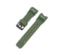 TPU-Harzarmband passend for Casio MUDMASTER GWG-1000, spezielle Schnittstelle, wasserdichtes Ersatz-Uhrenarmband-Zubehör(Army green02)