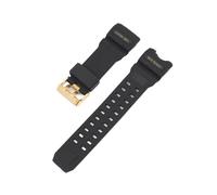 TPU-Harzarmband passend for Casio MUDMASTER GWG-1000, spezielle Schnittstelle, wasserdichtes Ersatz-Uhrenarmband-Zubehör(Black03)
