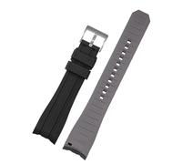 TPUOTI Doppelfarbiges Silikonarmband für Rolex Citizen Seiko, Herrenuhrenzubehör, Bogenmund, Uhrenarmband, Uhrenarmband, 20 mm, 22 mm Uhrenarmbänder, 22mm, Kunststoff, Achat