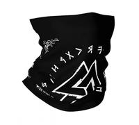 TQWSVUM Nordic Viking Odin Symbol Print Bandana - Frauen Männer Casual Atmungsaktive Halsmanschette Sturmhaube Schal Stirnband - Vintage Tragbare Outdoor Multifunktionale Kopfbedeckung
