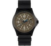 Tracer P67 Officer Pro KHAKI Herren-Armbanduhr Schwarz Braun 111075
