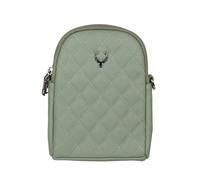 Trachten Handtasche "Emma" | Dirndl Umhängetasche mit Hirsch Applikation (Hellgrün)