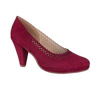 Trachten Pumps - Dorothea - Bordeaux, Größe 36