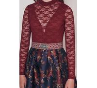 Trachtenbody ESMA % - Krüger Collection - 281664-000-0090 Bordeaux/Bordeaux - Gr. - 32
