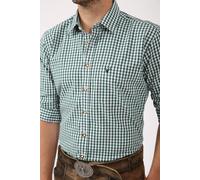 Trachtenhemd BASIC - Krüger Buam - 009510-000-0156 Tannengrün - Gr. - XXL