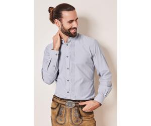 Trachtenhemd ERWIN % - Krüger Buam - 911365-000-0081 Hellblau - Gr. - 4XL