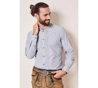 Trachtenhemd ERWIN % - Krüger Buam - 911365-000-0081 Hellblau/Hellblau - Gr. - 4XL