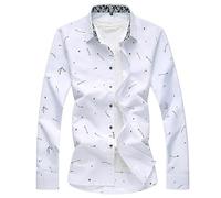 Trachtenhemd Herren,Herren Hemd Mit Pfeil Und Bogen Aufdruck Langärmelig Slim Fit Hemden Lässige Button Down Hemden Stilvolle Hemden Business Hemden Party Hawaii Hemden Hemden Urlaubs Strand Hemden