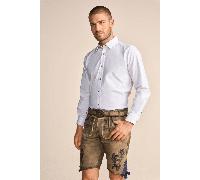 Trachtenhemd JURI - Krüger Buam - 912568-000-0109 - Trachtenhemd Weiß-Rot - Gr. - XXL