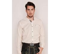 Trachtenhemd NORBERT % - Krüger Buam - 912367-000-0023 Beige/Beige - Gr. - 3XL