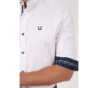 Trachtenhemd - RYAN - Krüger Buam - 901401-000-0108 - Hemd Weiß - Gr. - XXL