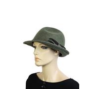 Trachtenhut ALLGÄU REBELL "Jägerin", Damen, grün, Wolle, Antik-Look, Hüte, Made in Italy (45556968-0) grün