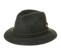 Trachtenhut mit Zierknöpfen anthrazit XL (60-61 cm)