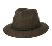 Trachtenhut mit Zierknöpfen braun L (58-59 cm)