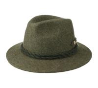 Trachtenhut mit Zierknöpfen oliv XL (60-61 cm)