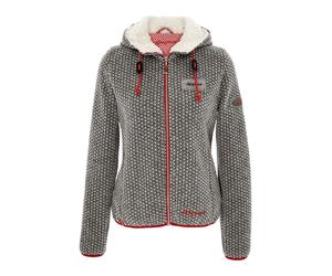 Trachtenjacke ALMGWAND "Jacke MUENSTERHOEHE", Damen, Gr. 40, grau (anthrazit), Obermaterial: 70% Polyester PES. 25% Wolle WO. 5% Sonstiges Material (Ananasfaser) AM_PF ., Jacken (14692120-40) anthrazi