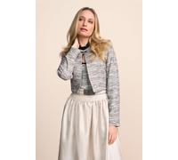 Trachtenjacke DILEYA - Krüger Collection - 274170-000-0401 Schwarz-Weiß - Gr. - 34
