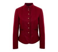 Trachtenjacke OS-TRACHTEN "Jacke 452002-3983", Damen, Gr. 46, rot (mittelrot), Obermaterial: 100% Wolle WO., Jacken (76978037-46) mittelrot