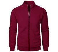 Trachtenjacke Strickjacke Herren Jacke Sweatjacke Jacken Strickweste Cardigan Trachtenweste Übergangsjacke Mit Reissverschluss Fleecejacke Strickjacken Für Leichte Men's Cardigans