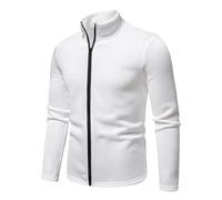 Trachtenjacke Strickjacke Herren Sweatjacke Jacke Leichte Mens Jacket Fleecejacke Mit Reissverschluss Strickweste Strickjacken Für Cardigan Strickfleecejacke Men's Cardigans