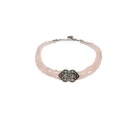 Trachtenkette - Perlenkropfkette - LISSY - Alpenflüstern Creme-Weiß