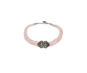 Trachtenkette - Perlenkropfkette - LISSY - Alpenflüstern Rosa-Rosé