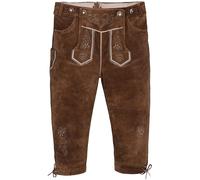 Trachtenlederhose Kniebundhose mittelbraun 48