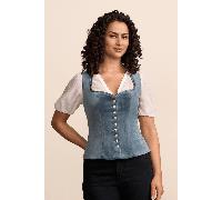 Trachtenmieder HANNELIN - Krüger Madl - 413072-200-0008 Blau/Blau - Gr. - 48