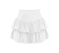 Trachtenmieder Mit Rock Minirock Hose Beige Bauch Kurze Hosenröcke Schottenrock Wollröcke Gestreifter Patchwork Wollwalk Trend Raffung Ultra Weihnachten Royalblau Plissierte Jerseyrock Weihnachts-Rock