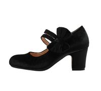 Trachtenschuhe Damen Dirndl Chunky Pumps Breite Füße Absatzschuhe Rockabilly Hohe Schuhe Oktoberfest Schleifenriemen Elegant Festliche Hochzeitsschuhe Spangenpumps