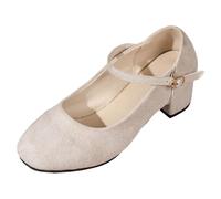 Trachtenschuhe Damen Dirndl Schuhe Elegant Und Bequem Trachten Oktoberfest Mit Riemchen Blockabsatz Pumps Absatzschuhe Festliche Keilpumps Hochzeit High Heels Hochzeitsschuhe