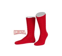 Trachtensocke - Handgekettelte Spitze - Verschiedene Farben - L5697 Anthrazit - 02 - Gr. - 43