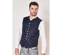 Trachtenweste HELGE % - Krüger Buam - 951266-000-0008 - Herrenweste Blau - Gr. - 58