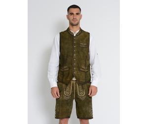 Trachtenweste JCC "31023206", Herren, Gr. 50, braun, Obermaterial: 100% Ziegenleder. Futter: 100% Polyester, Westen (13191917-50) braun