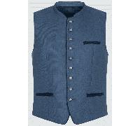 Trachtenweste MARVYN - Krüger Buam - 959570-000-0008 - Weste - Herrenweste Blau/Blau - Gr. - 52