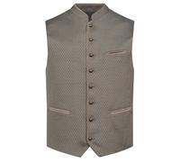 Trachtenweste NÜBLER "Trachtengilet Karlos", Herren, Gr. 50, braun, Obermaterial: 70% Polyester PES. 30% Viskose CV., Westen (64342348-50) braun