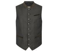 Trachtenweste NÜBLER "Trachtengilet Ludwig", Herren, Gr. 52, braun, Obermaterial: 100% Baumwolle CO. 100% Baumwolle CO., Westen (78117535-52) braun