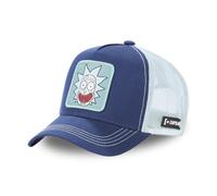 Tracker Kappe Herren Rick and Morty, Cap Herren, Rick Sanchez, Natürlich, Blau, Einheitsgröße