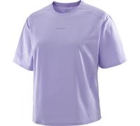 Trackline T-Shirt Damen-WARM APRICOT-S