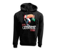 Traditional Craft Limited Guinness Christmas Black Tucan Hoodie, Schwarz , XXL