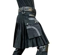 Traditioneller Kilt Herren Mode Schottischer Rock Neue Männer Rock Utility Männlich Klassischer Retro Rock Mittelalterliche Schottland Faltenröcke Spleiß Schottischer Kilt