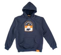 Traeger Kapuzenpullover mit Animalprint XLarge