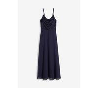 Trägerkleid mit Paillettenstickerei 42