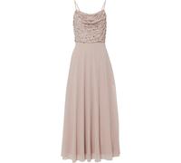 Trägerkleid mit Paillettenstickerei 50