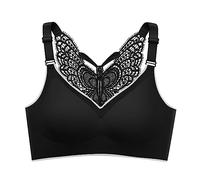 Trägerlos Nahtlose unterwäsche Damen Früchte Bademoden Grosse groessen sportbekleidung für Damen BH verlängerung 2 Haken U Ausschnitt Skiny BH Primadonna Hemd mit Cups Push up