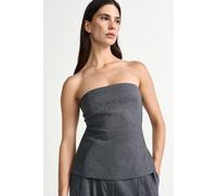 Trägerloses Top 42 grey melange