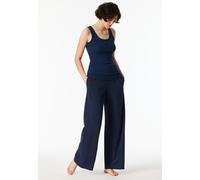 Schiesser Damen Trägertop Doppelripp mit Logo Organic Cotton 150 Years