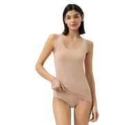 Trägertop MEY "Invisibles", Damen, Gr. S, beige (cream tan), Single Jersey, Obermaterial: 87% Modal, 13% Polyamid, figurbetont hüftbedeckend, tiefer Rundhals, Tops Trägertop, extra weich, besonders el