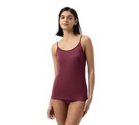 Trägertop MEY "SERIE EMOTION", Damen, Gr. 46, boysenberry, Feinripp, Obermaterial: 50% Viskose, 46% Polyamid, 4% Elasthan, körpernah hüftbedeckend, tiefer Rundhals, Tops Trägertop, ohne auftragende Se
